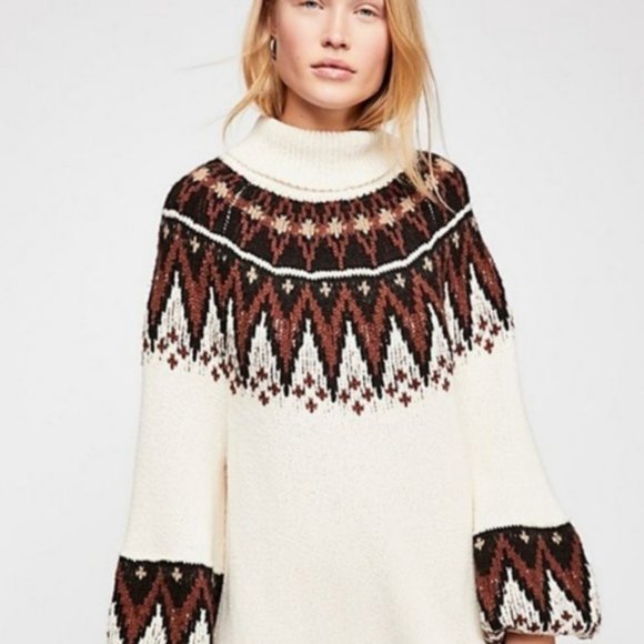 SALE Free People Scotland Sweater Dress - Picture 3 of 6